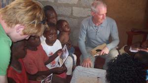 One year later, visiting families who have moved in to their new houses