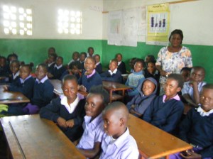 Pupils at Graceland School